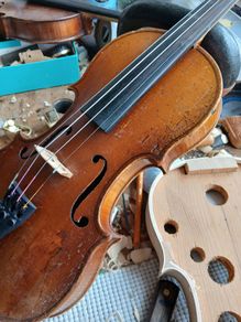 Old French 3/4 Violin
