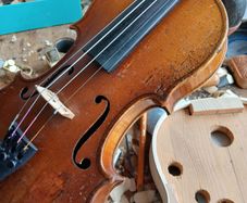 Old French 3/4 Violin