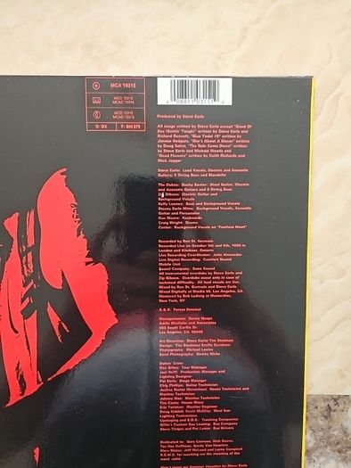 Steve Earle 2LP - Shut Up And Die Like An Aviator