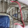 Burton olive green down jacket - size L Image 2