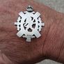 Chester Sterling Silver & 9k Rose Gold Fob(10 grams) Image 7