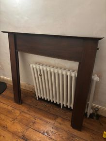 Mahogany Fireplace Surround