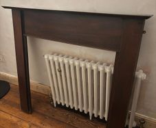 Mahogany Fireplace Surround