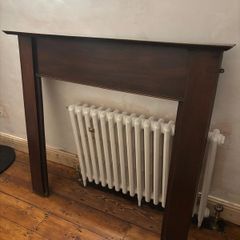 Mahogany Fireplace Surround