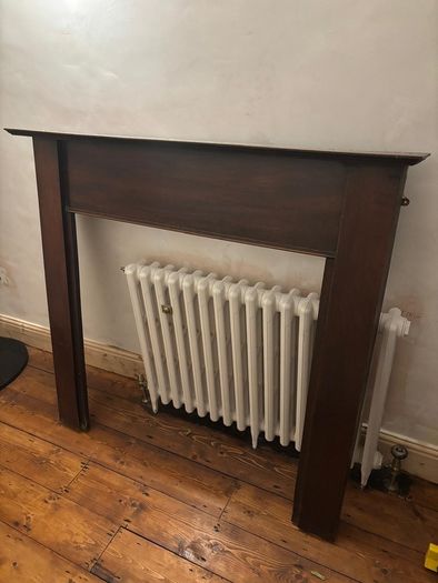 Mahogany Fireplace Surround