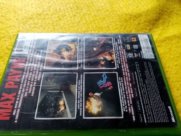 Max Payne Xbox Original Games Original