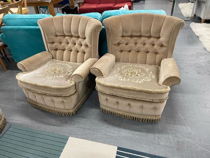 Light Brown 3 Piece Suite