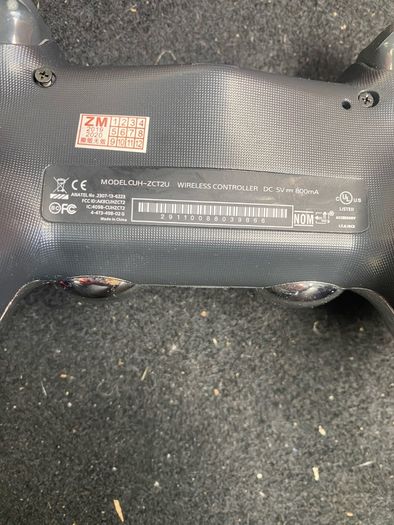 PS4 controller chrome silver
