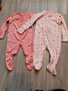 Two babygrows, 3-6 months, one is Baby Gap