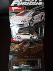 Pair of fast and furious hot wheels