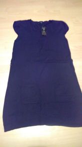 Black Knit Jumper Dress with 2 front pockets BNWT