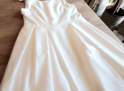 New With Tag M&S Beautiful Communion Ivory Dress 12 to 13 Yrs