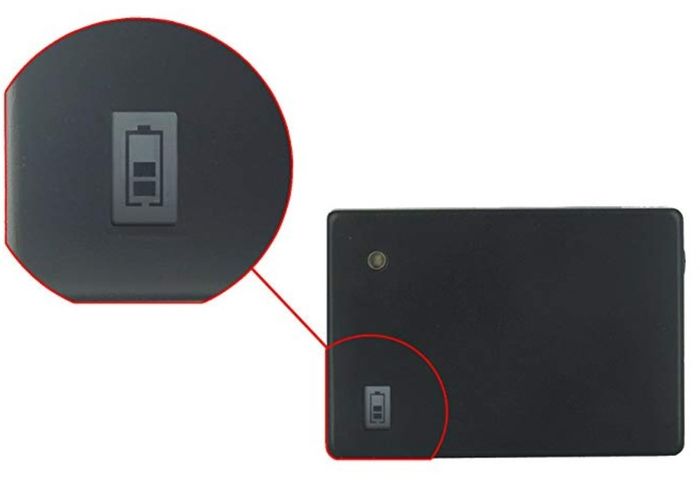 Gopro Compatible ABPAK-404 extra battery for hero 3 and 4 + back door (036-fr)