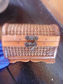 Wooden chest