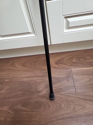 Walking stick folding