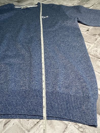 Diesel Mens Light Blue Marl Jumper Size XL