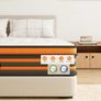 4FT Small Double Mattresses,10 Inch Gel Memory Foam Pocket Sprung Mattress with Breathable Soft Fabric,9 Zone Orthopedic Image 6
