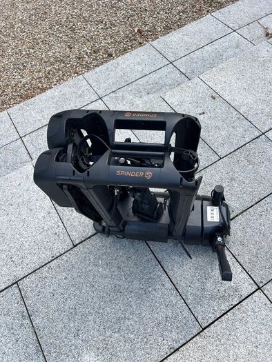 Tow bar mounted bike carrier