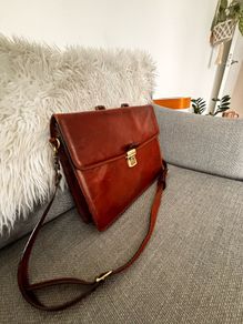 tuscany leather briefcase