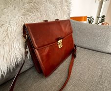 tuscany leather briefcase