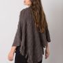 Charcoal Poncho Overlay One Size (will fit size 14 & 16) Image 2