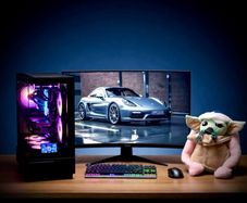 Custom Monster gaming pc  computer rtx 5060ti