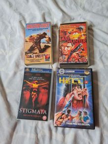 4 vhs movies in excellent condition details in description