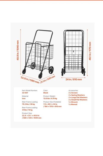 shopping trolly