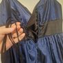 Elegant royal blue dress size s m Image 10