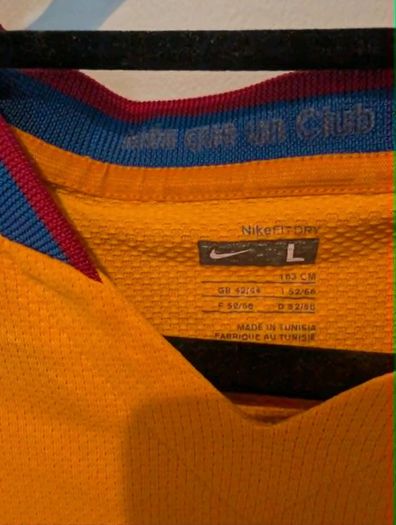 Barcelona Football Shirt | 2006/07 | Nike | Large | Ronaldinho