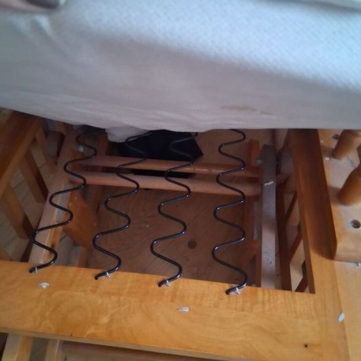 rocking chair with footstool