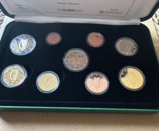 2026 Ireland Euro Coin Set. 5.88 Euro. 9 Coins. Proof