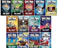 3 Dog Man Hardback Books - Gift Idea