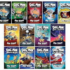 Children's Books - Dog Man & Cat Kid - 3 Paperback for E20 / 3 Hardback for E25