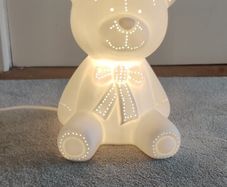 Belleek lamp