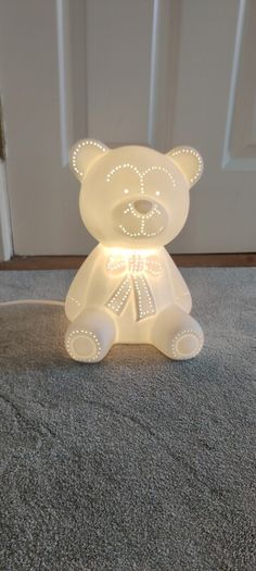 Belleek lamp
