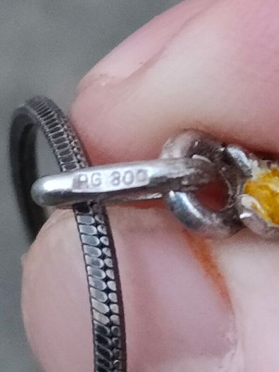 19th Century Italian Silver Jester Pendant Set