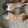 Silver sandles Image 2