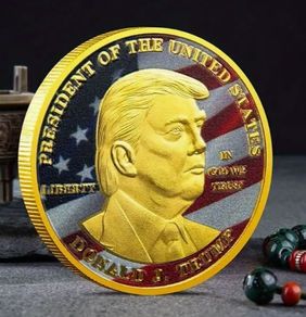 Non-Circulation  Donald Trump Commemorative Coin, new, unopened.