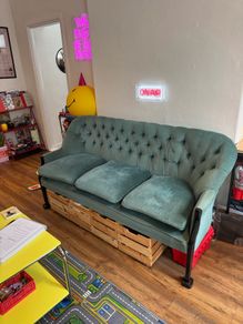 vintage 3 seater sofa