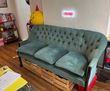 vintage 3 seater sofa