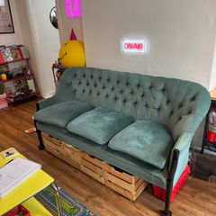 vintage 3 seater sofa