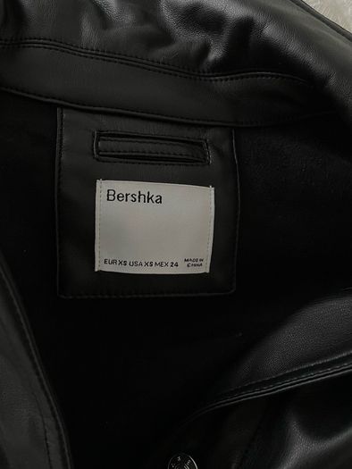 Bershka leather imitation jacket