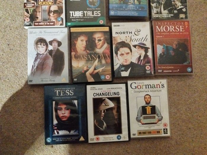 Dvd job lot movies and series