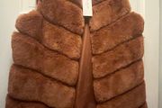 New Tan Fur Gilet