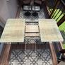 Swivel armchairs with foot rest , table Image 4