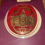 2 Biltmore Estate North Carolina Christmas Tree Gold Finished Ornaments Image 3
