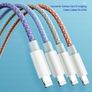 Super Fast Charger Cable For Apple iPhone 15 Plus Pro Type C to Type C Braided Image 2