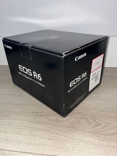 Canon EOS R6 Body, Mint Condition