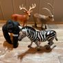 Schleich Wild Life  figurines Female Zebra, White-Tailed Buck, gorilla, Ibex brand new Image 3